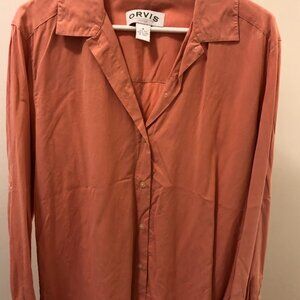 Orvis silk blouse